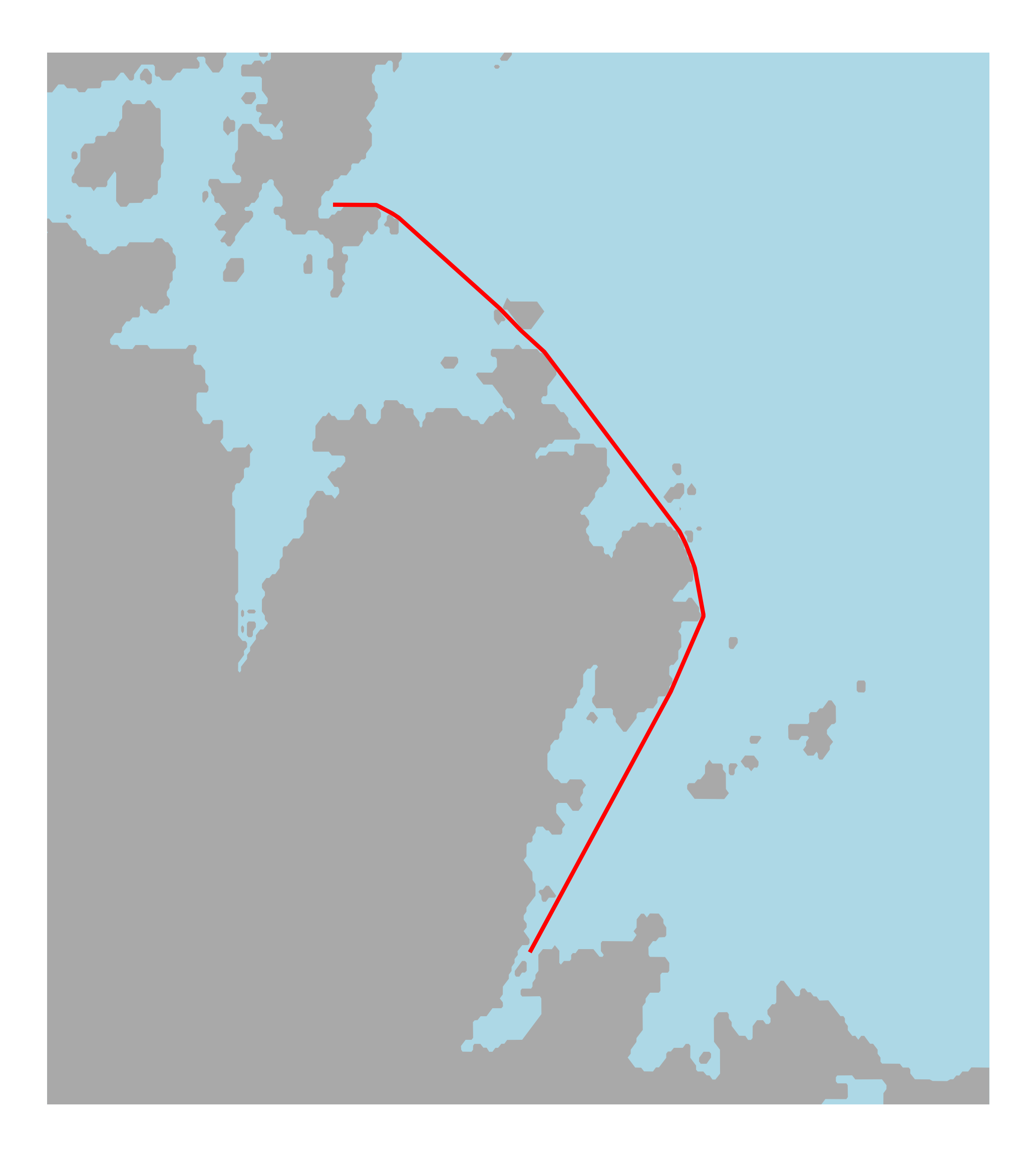 Trajet du jour 1 : Samedi